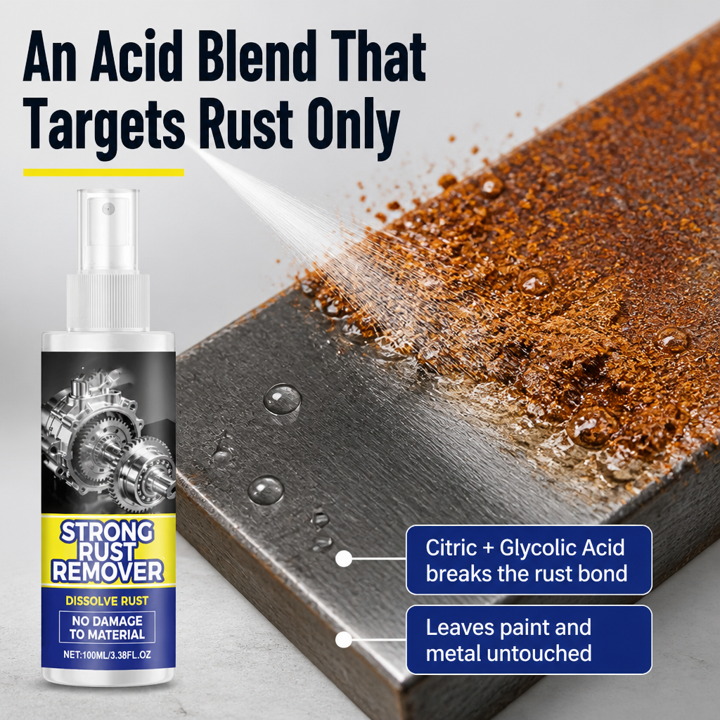 IronFend™ — Dissolve Years of Rust in Minutes Without Scrubbing or Paint Damage