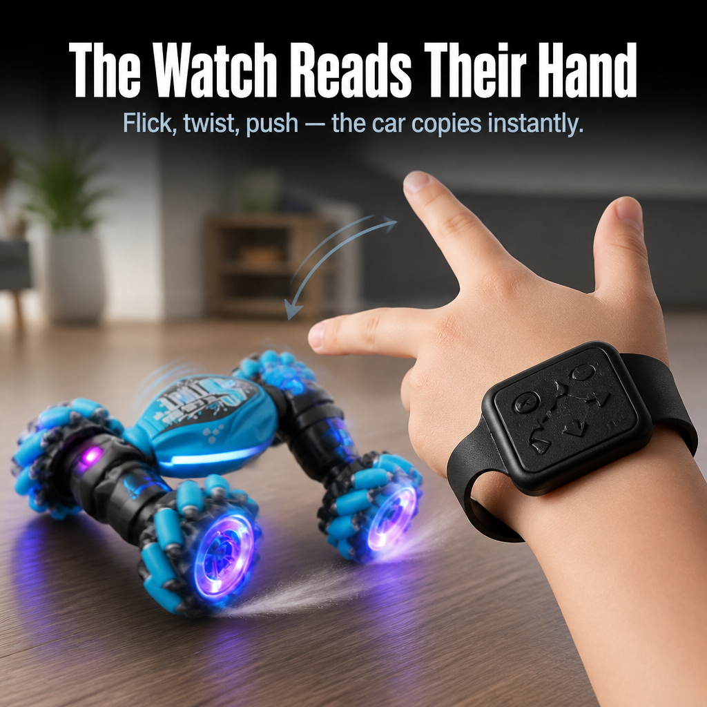 Trick Racer™ — Steer Wild Flips and 360° Spins With a Wave of Your Hand | 50% Off