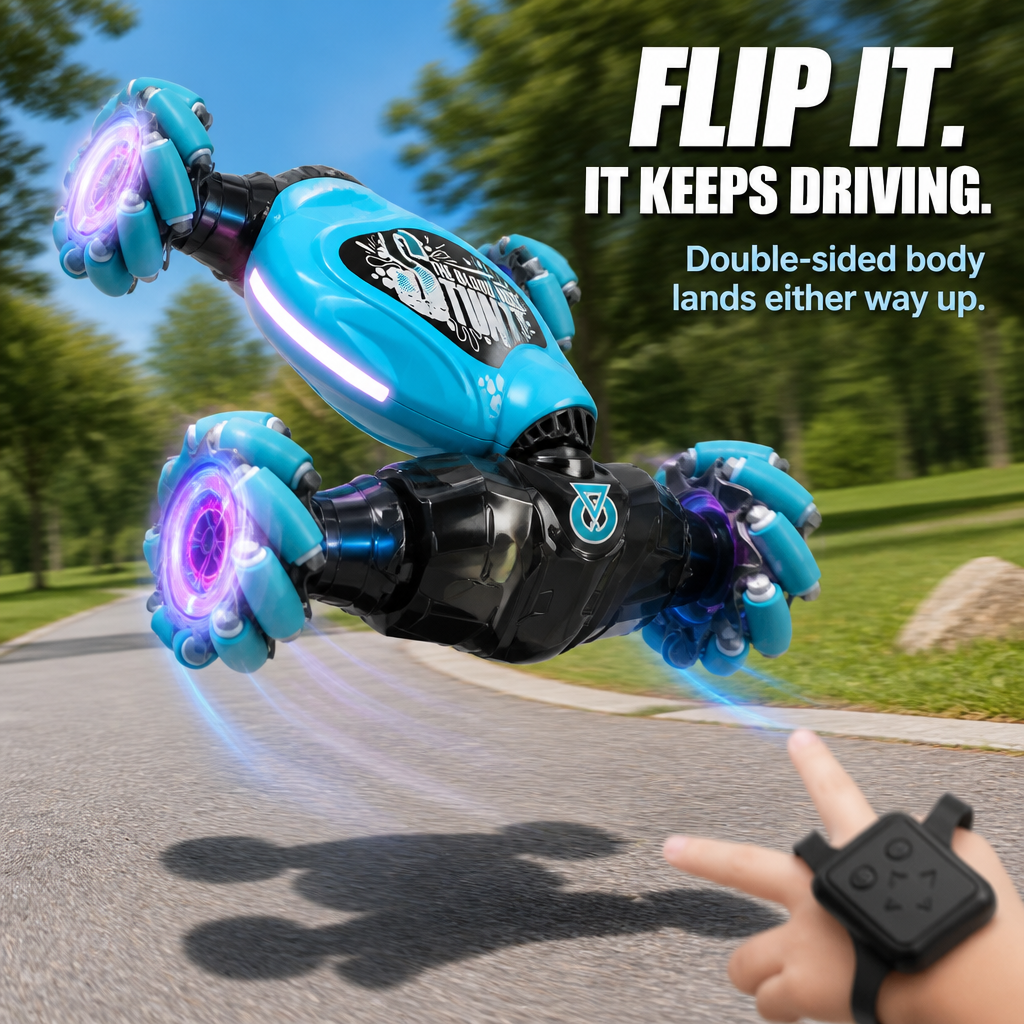 Trick Racer™ — Steer Wild Flips and 360° Spins With a Wave of Your Hand | 50% Off