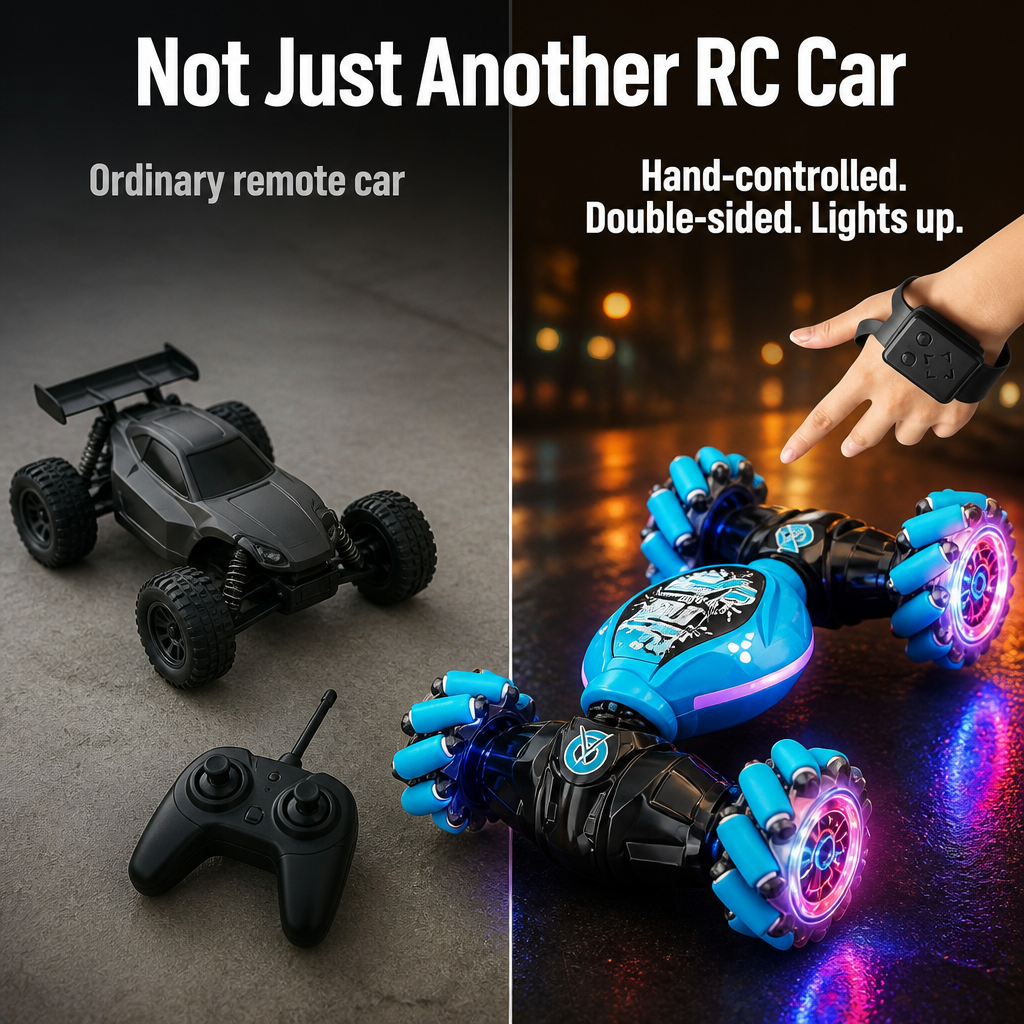 Trick Racer™ — Steer Wild Flips and 360° Spins With a Wave of Your Hand | 50% Off