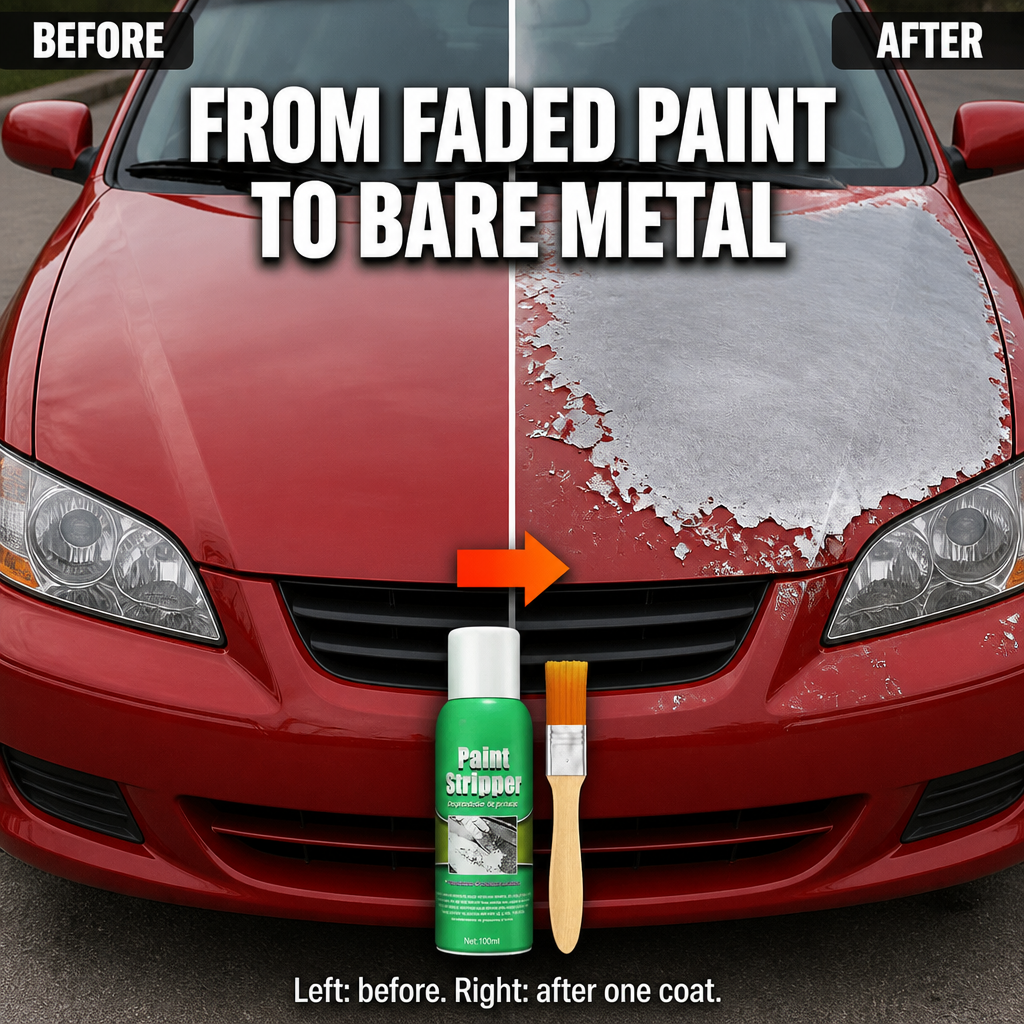 PeelPro™ — Strip Old Paint Off Metal, Wood & Car Panels in Minutes | Brush Included