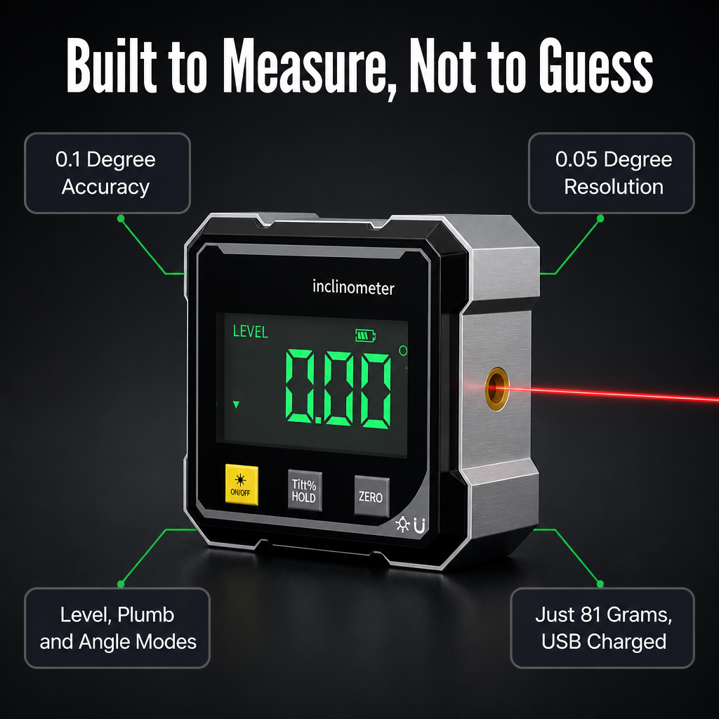 PrecisionPro™ — Mount It, Fire the Laser, Hit Every Angle Hands-Free