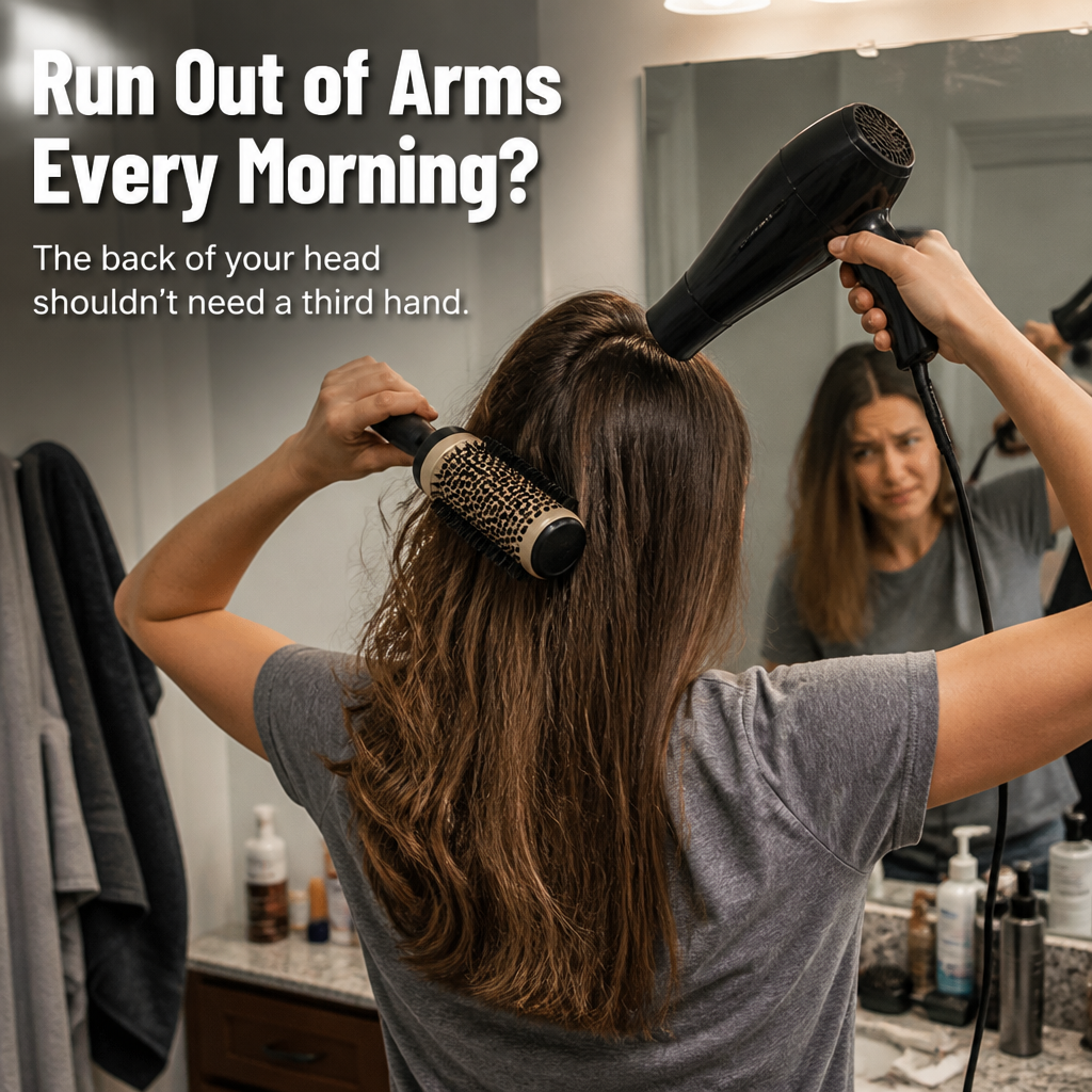 LuxeCurl™ — Style Volume and Curls Hands-Free With Two Swappable Barrels