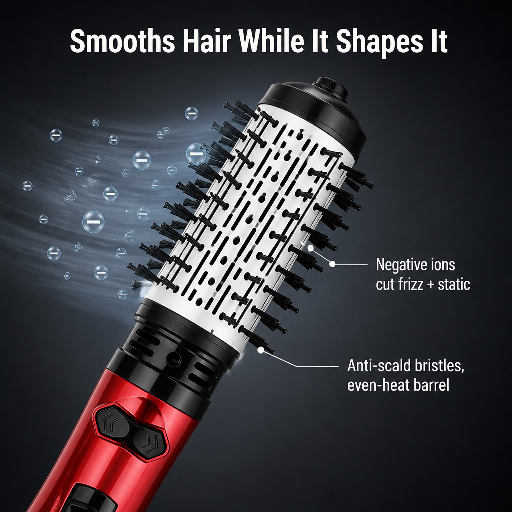 LuxeCurl™ — Style Volume and Curls Hands-Free With Two Swappable Barrels