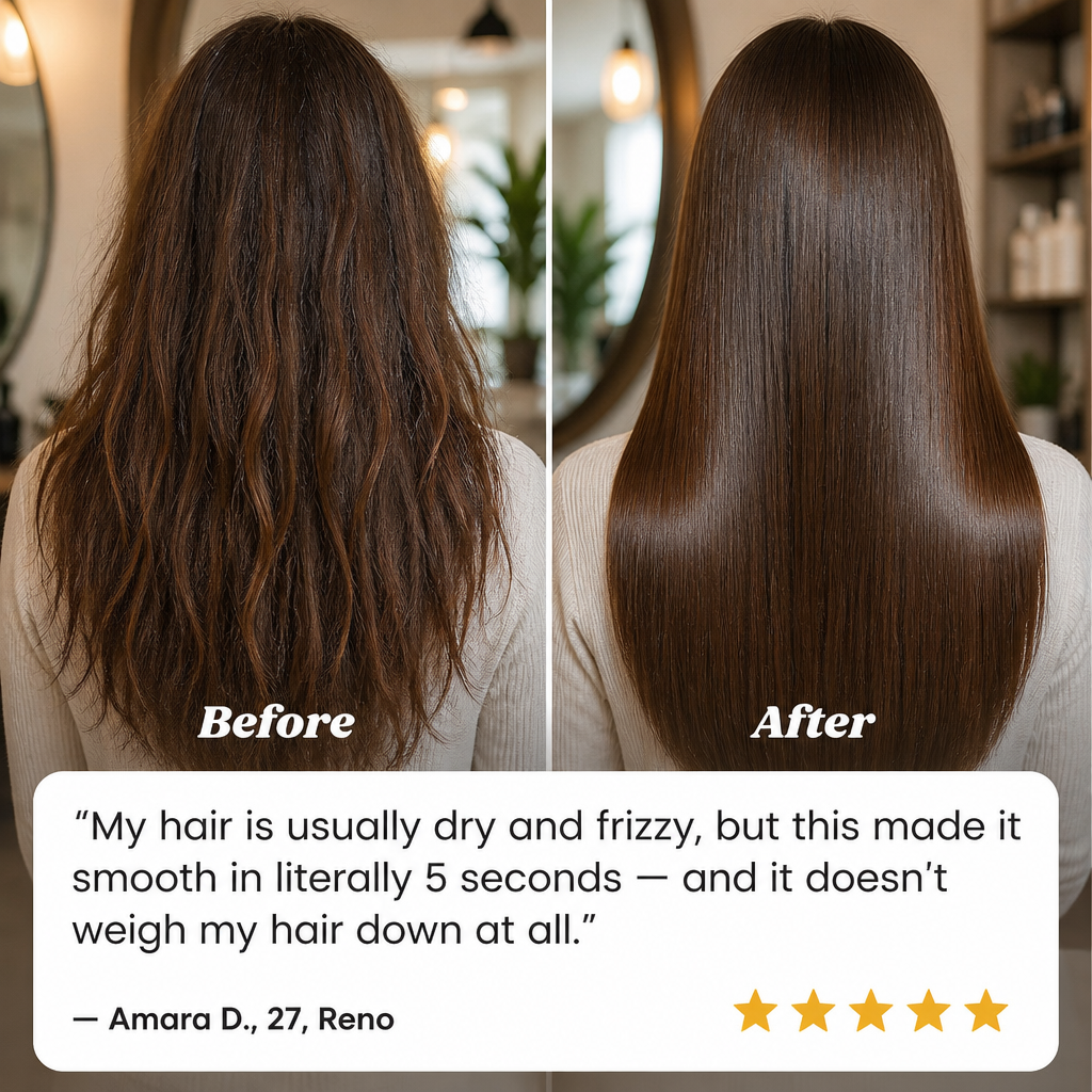 SilkShine™ — Bring Dry, Damaged Hair Back to Life by Your First Rinse