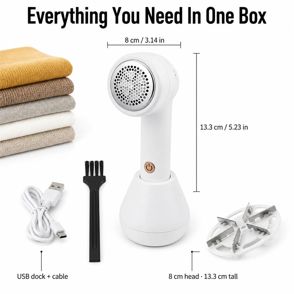 EdgeSheen™ — Shave Years of Pilling Off Your Favorite Sweaters in Minutes