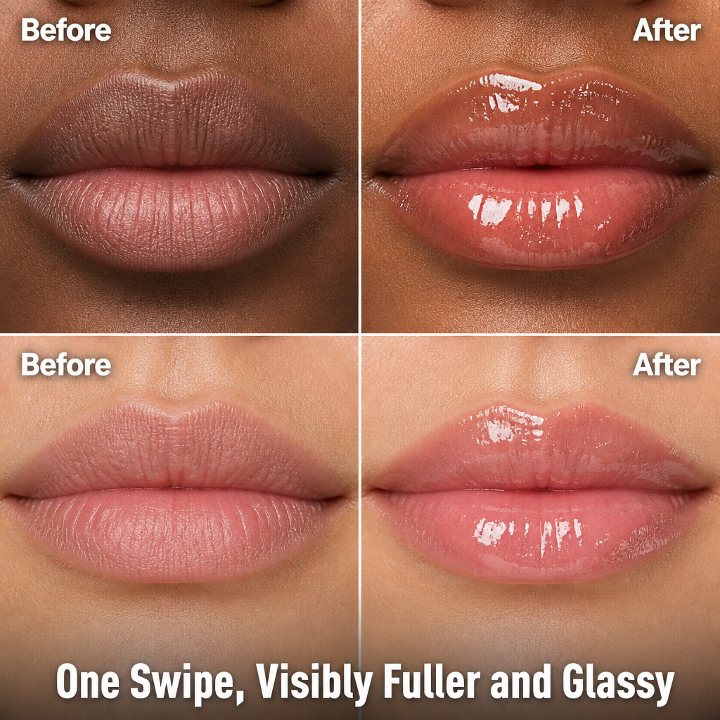 LumiLuxe™ — Tint, Plump & Hydrate Your Lips in One Swipe