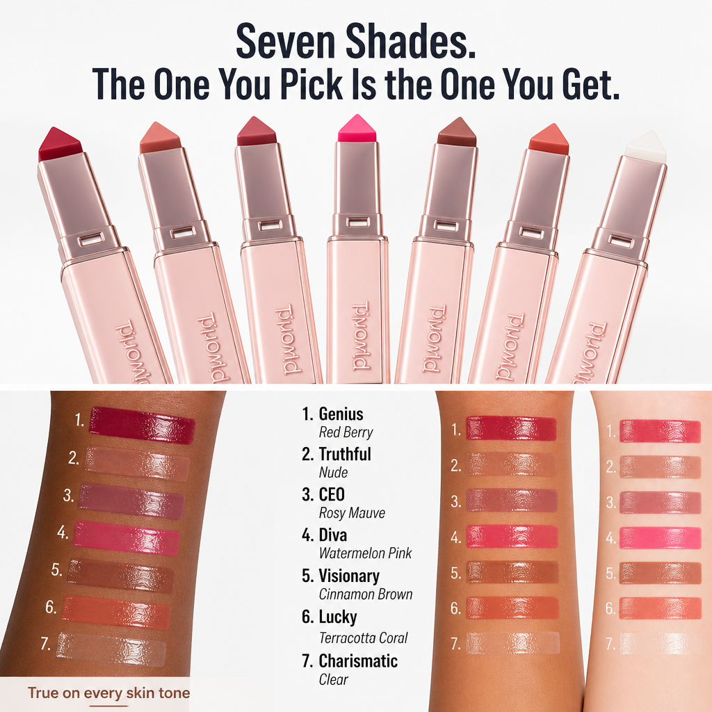 LumiLuxe™ — Tint, Plump & Hydrate Your Lips in One Swipe