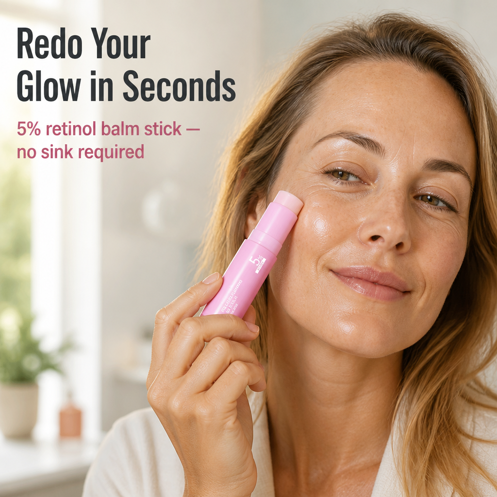 LuminaLift™ — Smooth Fine Lines & Refresh Tired Skin in Seconds | 5% Retinol Balm Stick