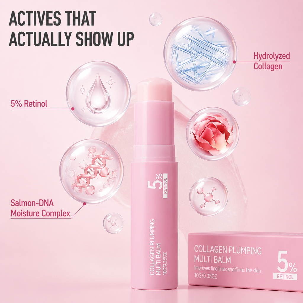 LuminaLift™ — Smooth Fine Lines & Refresh Tired Skin in Seconds | 5% Retinol Balm Stick