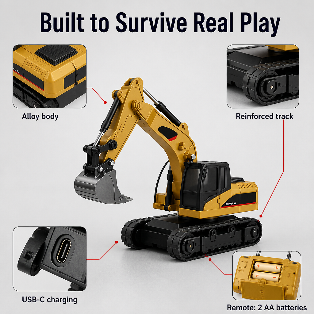 Hardhat Heroes™ — Dig, Haul & Push a Real Construction Crew Off the Screen