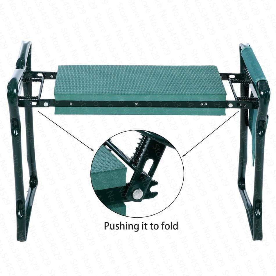Garden Kneeling Bench with Cushion – Foldable Design
