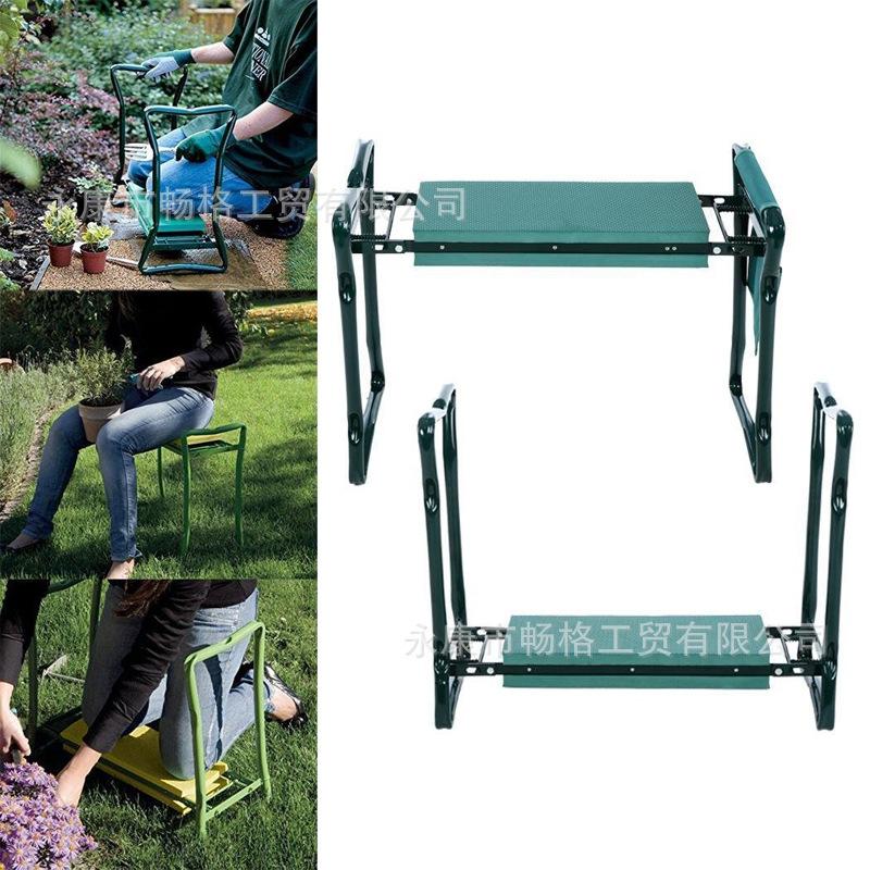 Garden Kneeling Bench with Cushion – Foldable Design