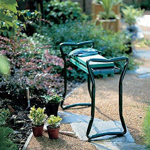Garden Kneeling Bench with Cushion – Foldable Design