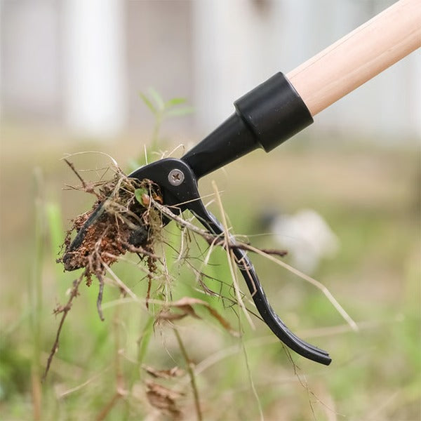 Four Claw Foot Pedal Weed Remover for Stand Up Use