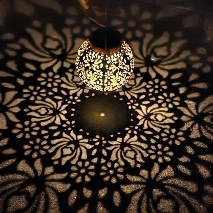 Solar Pendant Light with LED – Weather Resistant Design