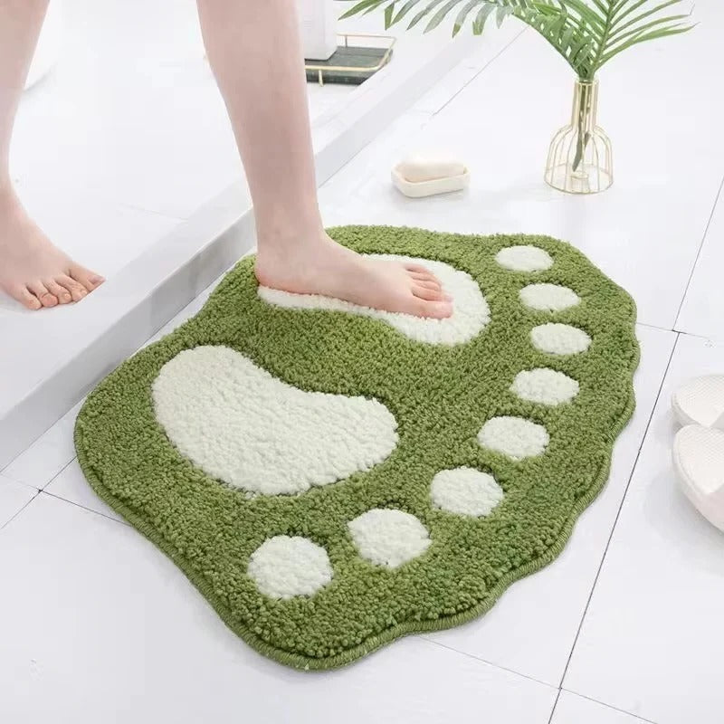 Ultrafine Fiber Bath Mat with Anti-Slip Design - Highly Absorbent