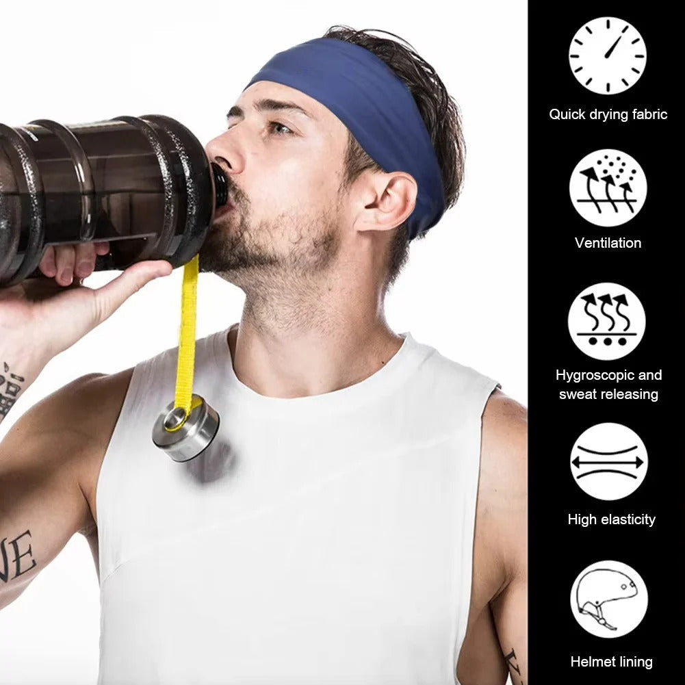 Quick-Drying Breathable Headband for Unisex Wear