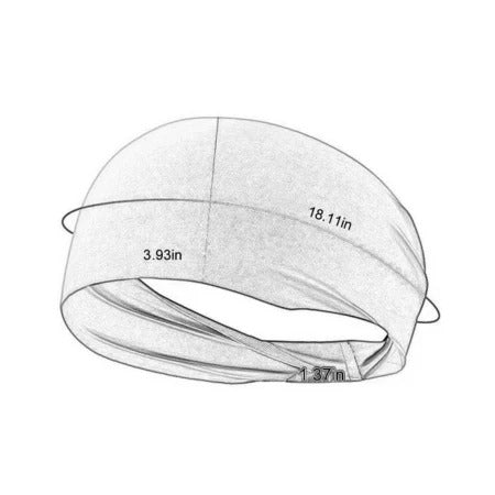 Quick-Drying Breathable Headband for Unisex Wear