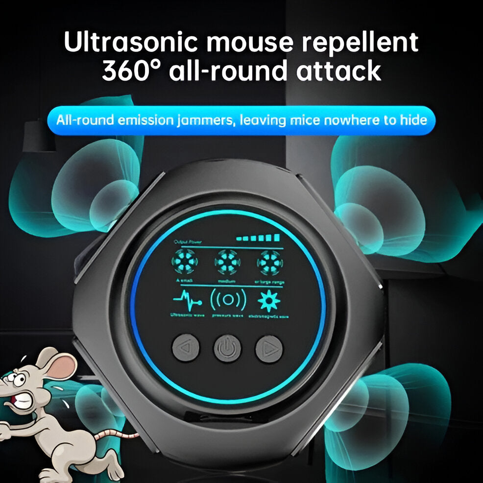 Ultrasonic Spider Repellent Device for Home Pest Management