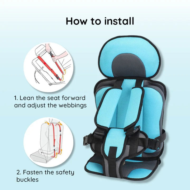 Child Booster Seat Cushion for Cars | Comfortable and Safe Travel Support