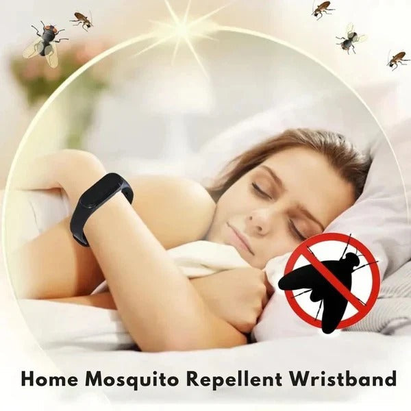 Wristband Mosquito Repellent with Ultrasonic Technology for Indoor/Outdoor