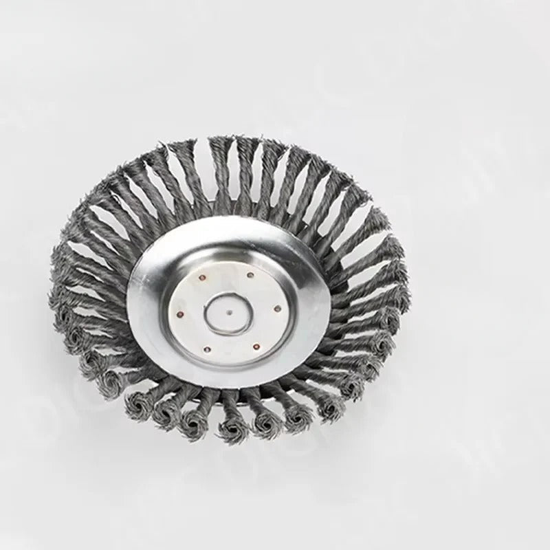 Weed Trimmer Head with Steel Wire - 6" and 8" Brush Cutter Blade