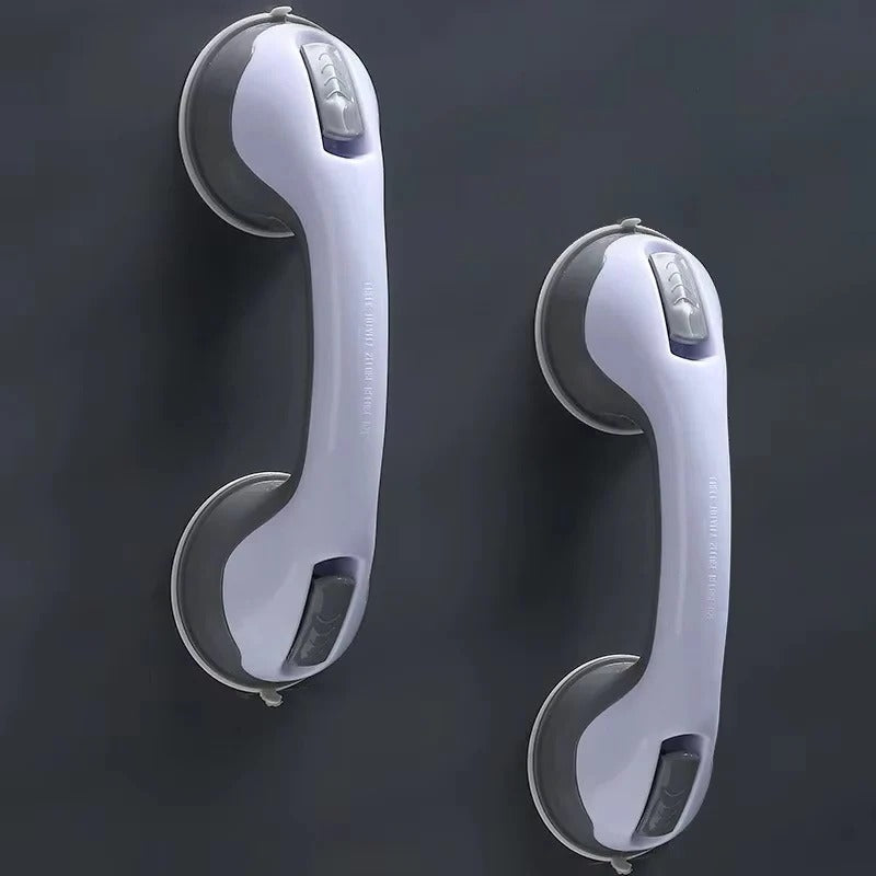 Locking Latch Suction Cup Safety Bar for Shower, Tub, and Toilet