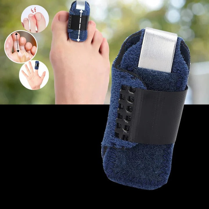 Adjustable Toe Alignment Support Brace with Flexible Bars for Daily Use