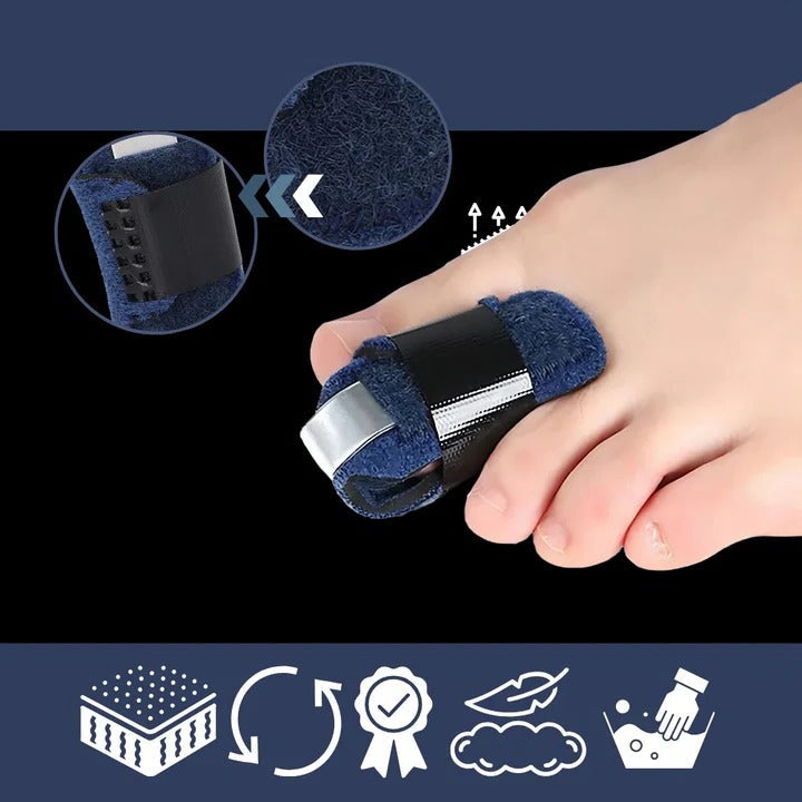 Adjustable Toe Alignment Support Brace with Flexible Bars for Daily Use