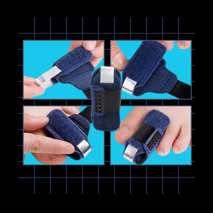 Adjustable Toe Alignment Support Brace with Flexible Bars for Daily Use