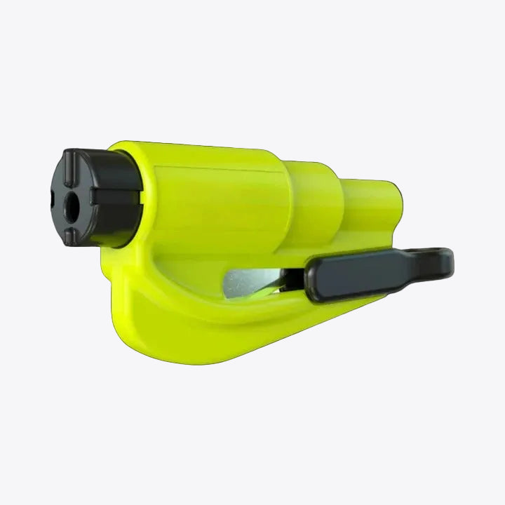 Emergency Car Tool with Seatbelt Cutter and Window Breaker – 2-in-1