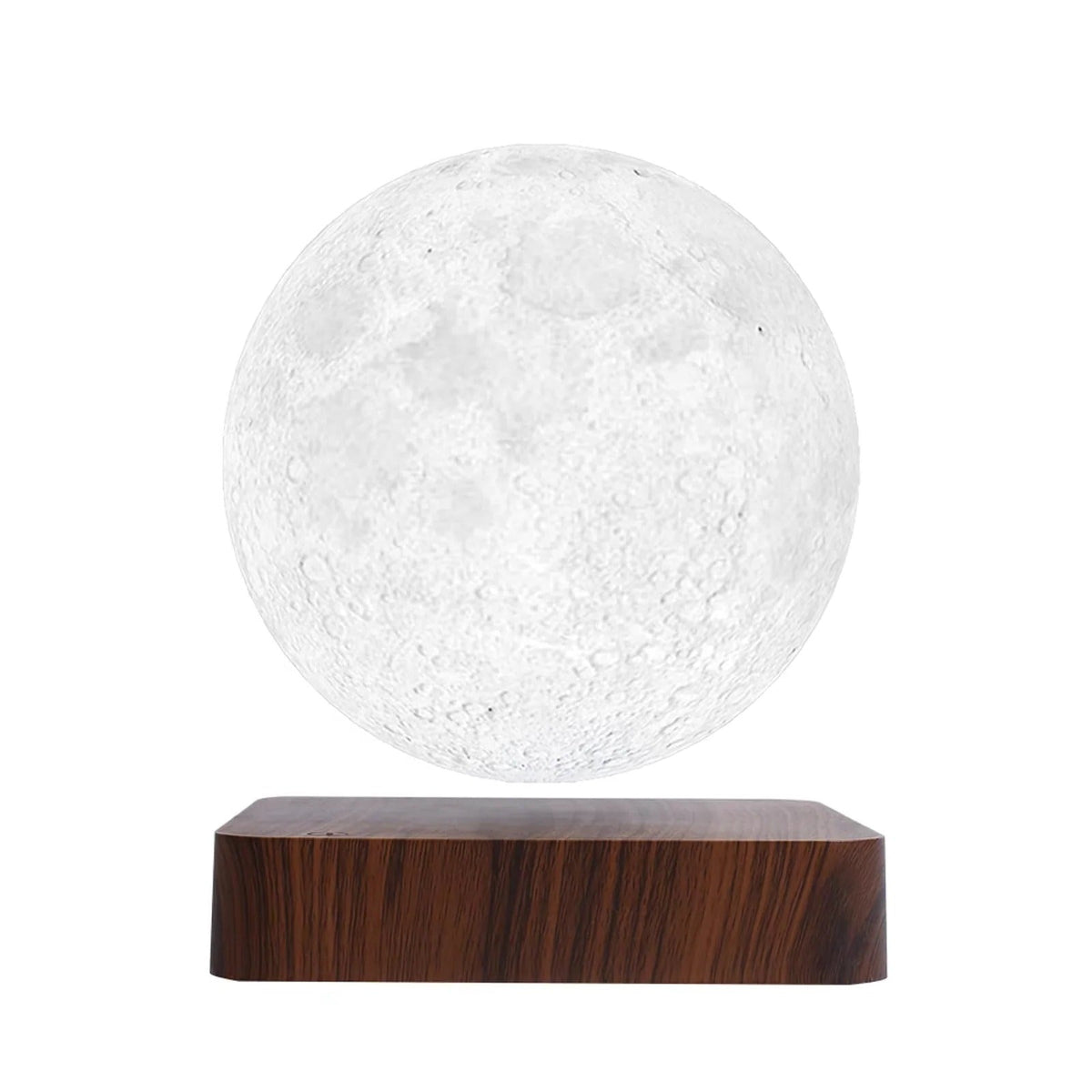 Magnetic Base Floating Galaxy Light with LED Display - 5.5 Inch Sphere