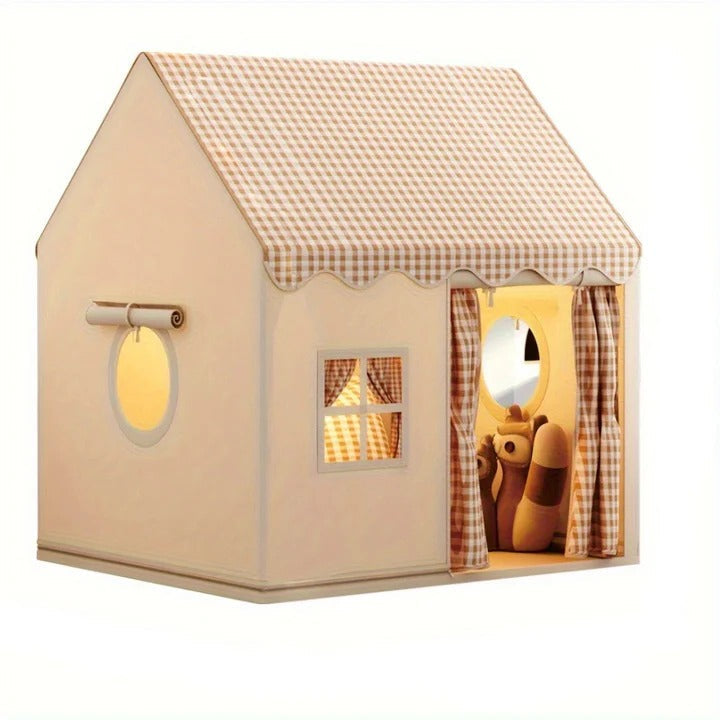 Kids' Indoor Outdoor Activity Play Tent with Tunnel – Foldable Design