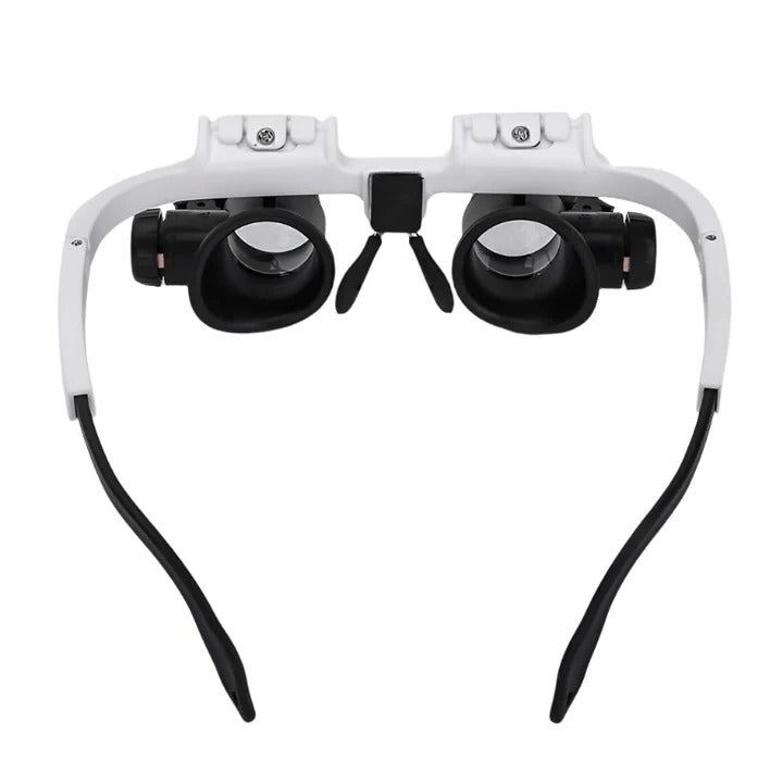 Magnifying Glasses with Dual Lights and 4 Lenses for Precision Tasks