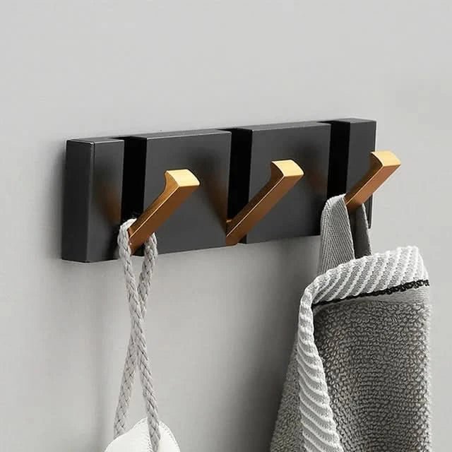 Sleek Space-Saving Wall Hook with Foldable Design
