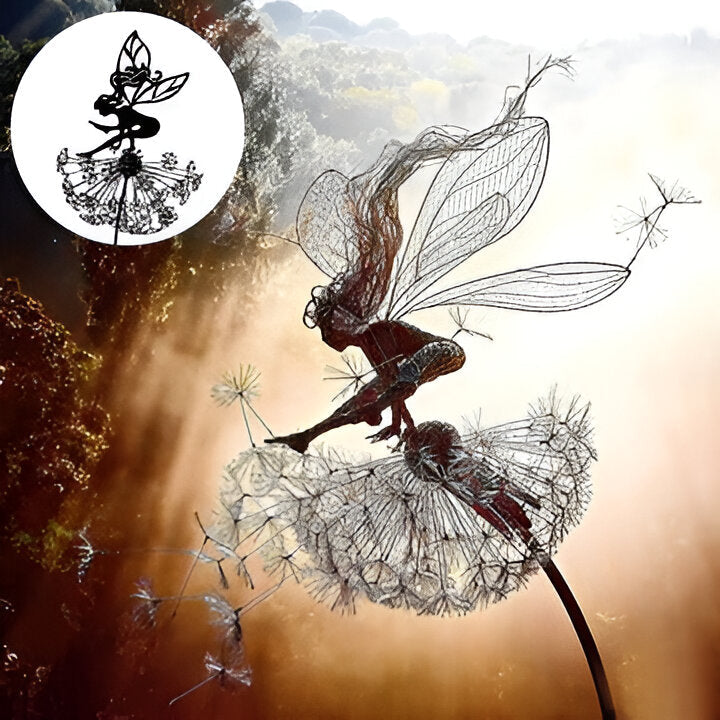Metal Garden Statues – Decorative Fairy Figures