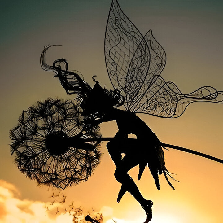 Metal Garden Statues – Decorative Fairy Figures