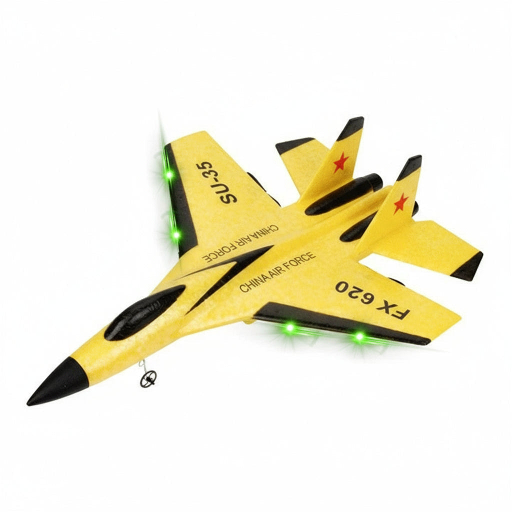 2.4GHz Remote Control LED Glider Aircraft SU35 and SU57