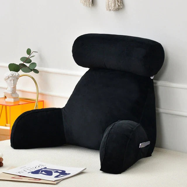 Reading Cushion with Arm Support – Bed Rest Pillow