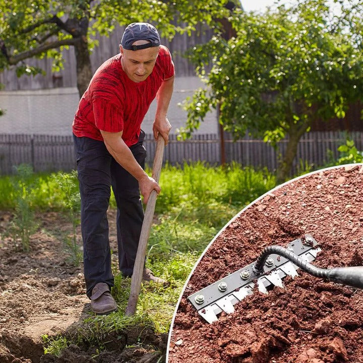 Yard Debris Collector Rake for Gardening