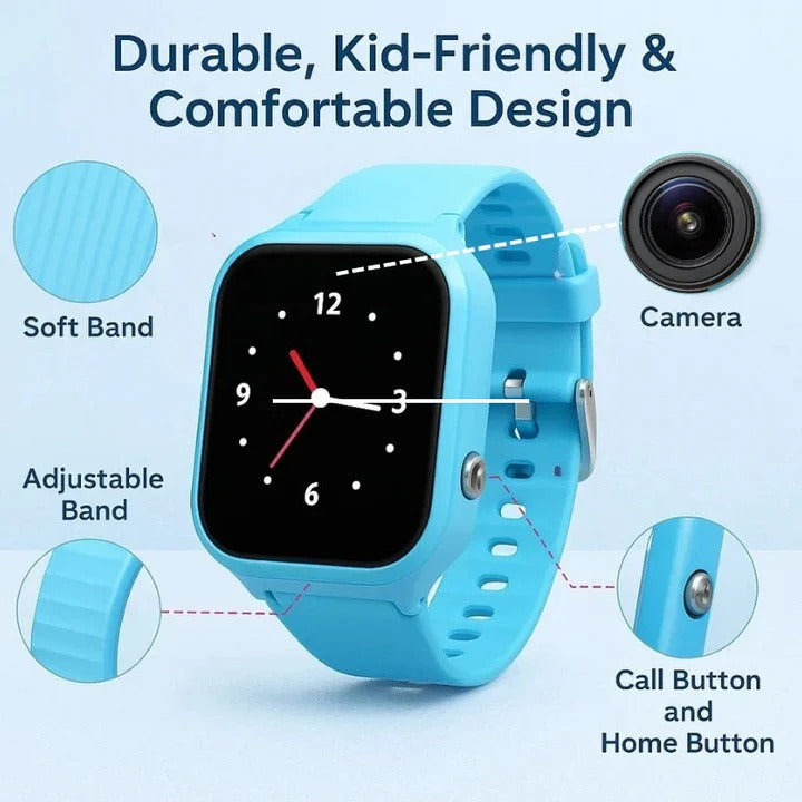 4G Connected Touchscreen Watch for Children