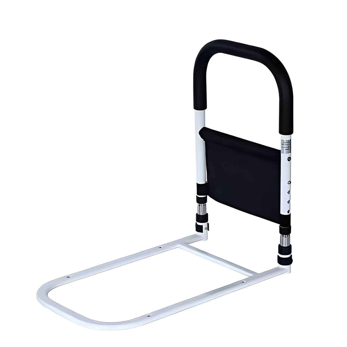 Bedside Support Rail with Adjustable Height for Easy Entry and Repositioning