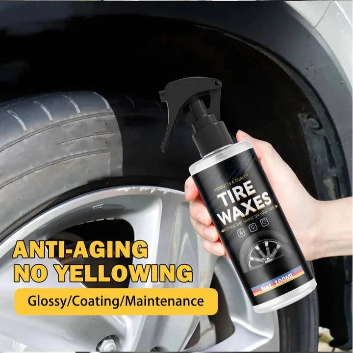 Set of 2 Tire Shine Spray for Surface Protection