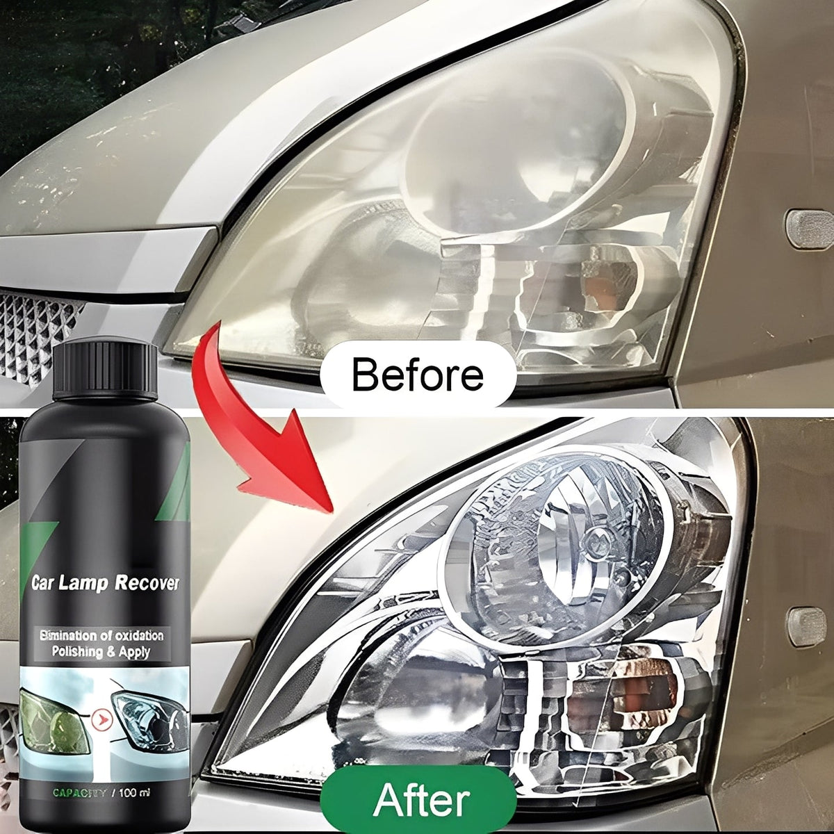 Set of 2 Headlight Lens Restoration Kits