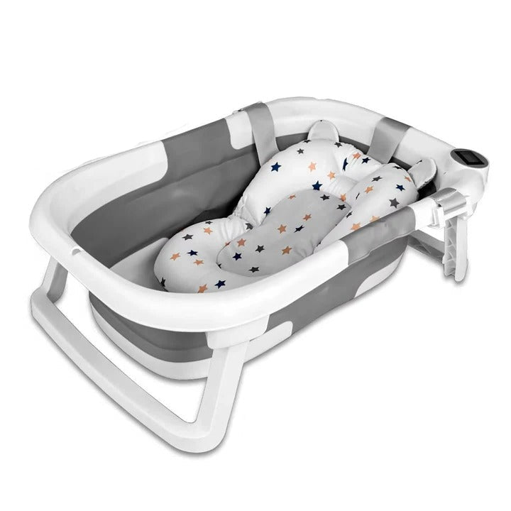 Portable Baby Bathtub with Temperature Display