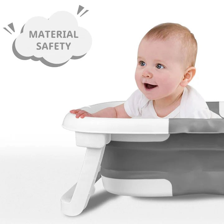 Portable Baby Bathtub with Temperature Display