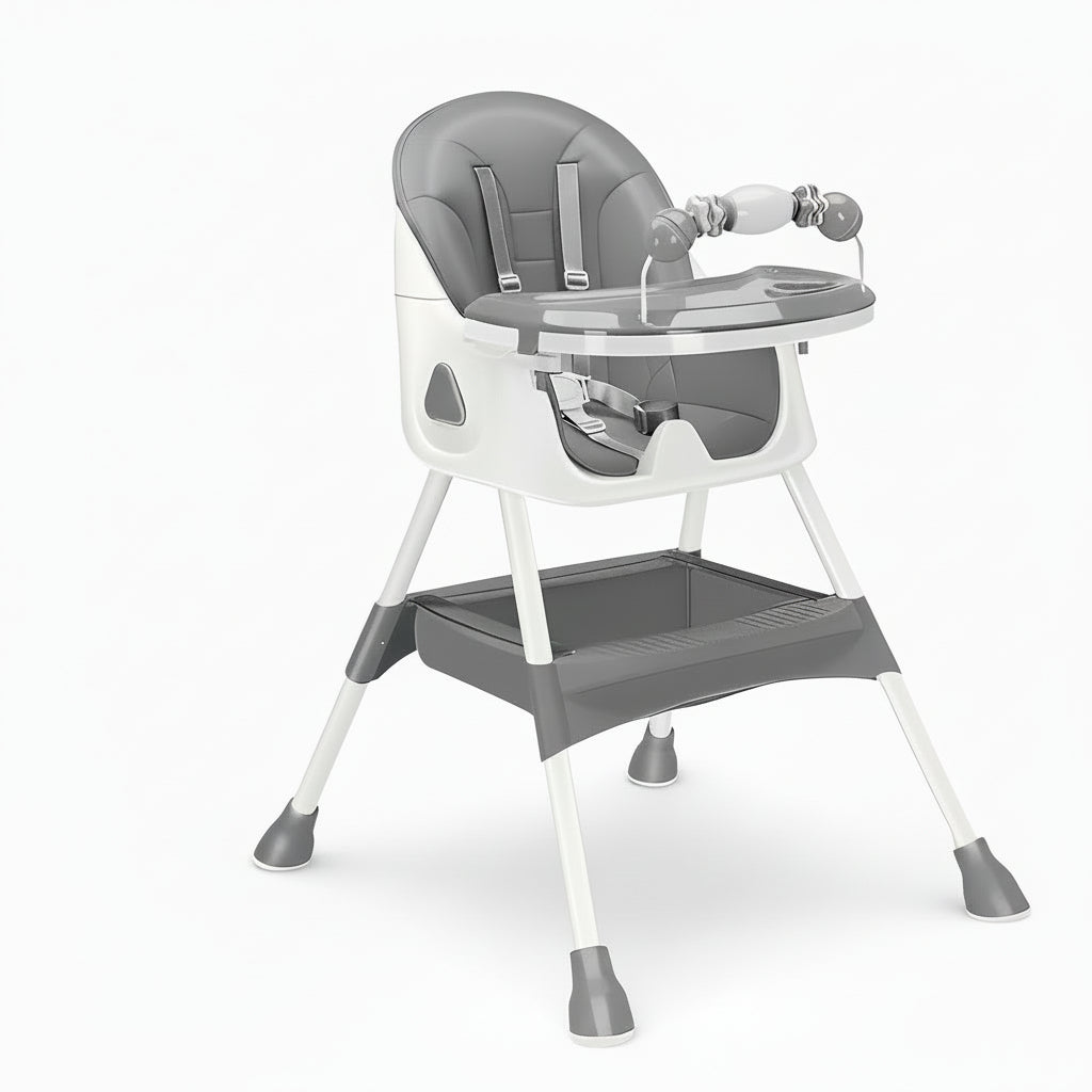 Stainless Steel Framed Foldable Chair for Infants
