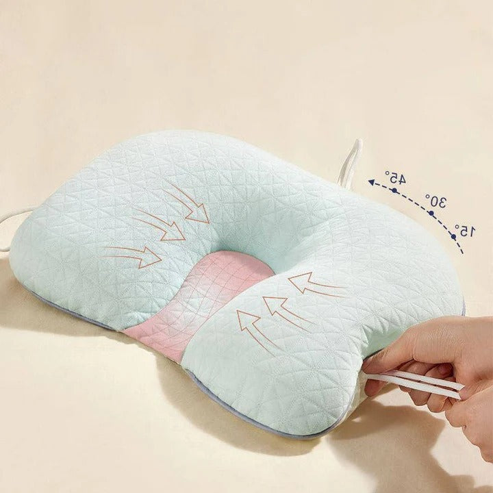 Memory Foam Baby Pillow with Adjustable Supportive Design