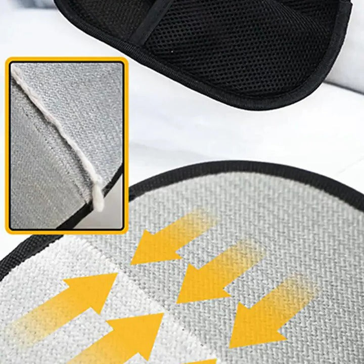 Grooming Gloves with Dual Sides for Pet Hair Removal